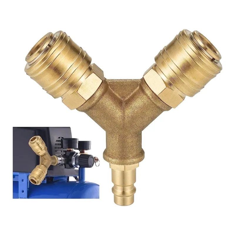 Upgraded Compressed Air Distri - Compression Fitting Brass 评论和价格