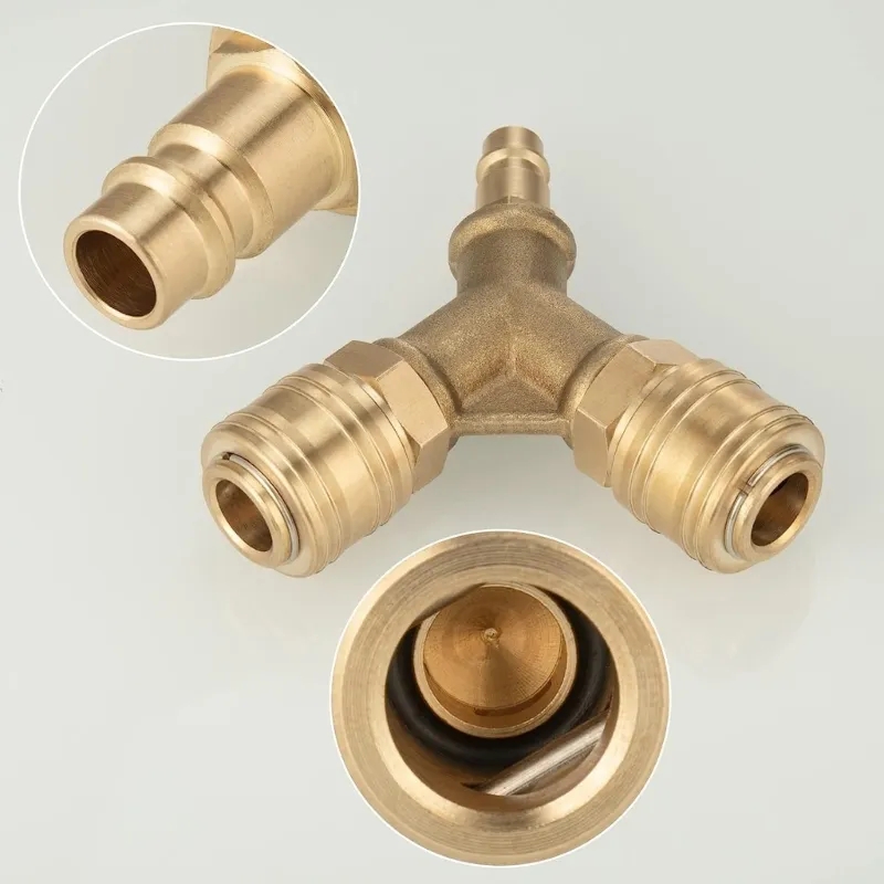 Upgraded Compressed Air Distri - Compression Fitting Brass 评论和价格