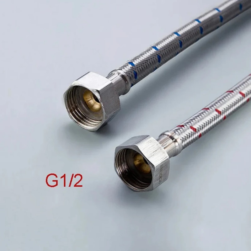 2PCS 60cm Flexible Plumbing Pi - Flexible Hose Braided 评论和价格