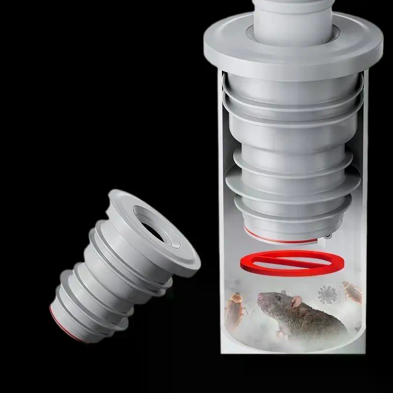 Bathroom Sewer Seal Ring Anti- - Drain Pipe Clip 评论和价格
