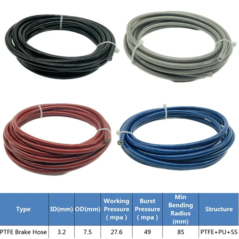 4M AN3 Motorcycle Braided Stai - Ptfe Tape Thread 评论和价格