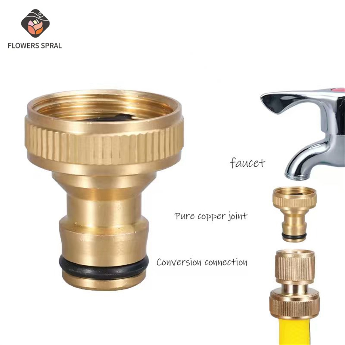 3/4 inch Threaded Garden Water - Compression Fitting Brass 评论和价格