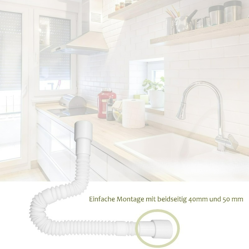 Flexible Drain Pipe for Kitche - Flexible Hose Braided 评论和价格