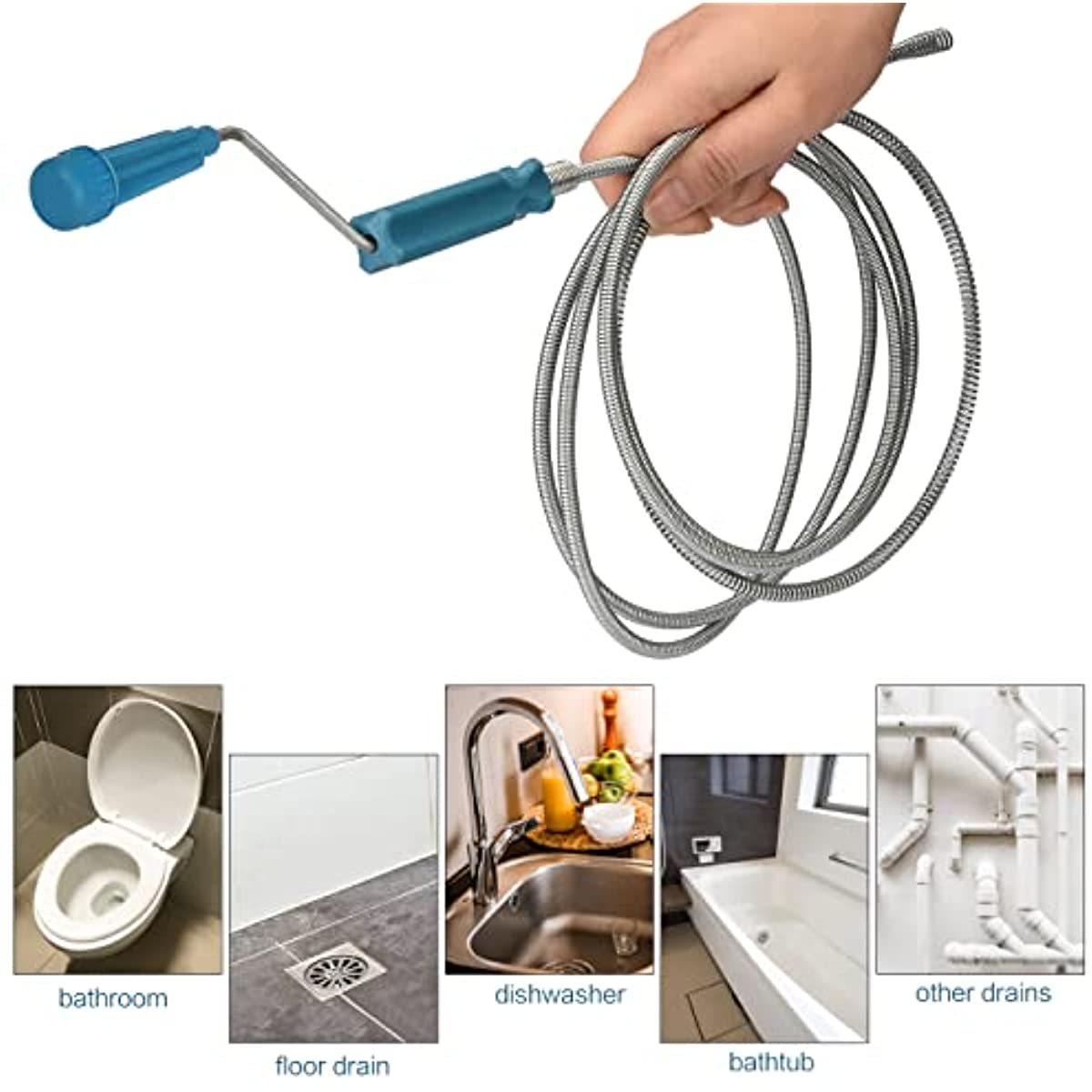 Telescopic Handle Flexible Ste - Drain Snake Flexible 评论和价格