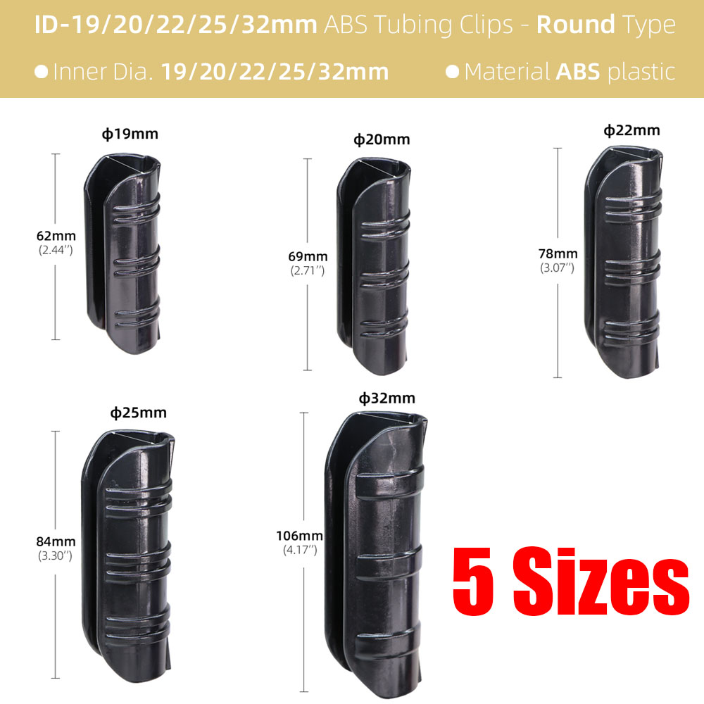 20-50PCS 19/20/22/25/28MM Gard - Plastic Pipe Clip 评论和价格