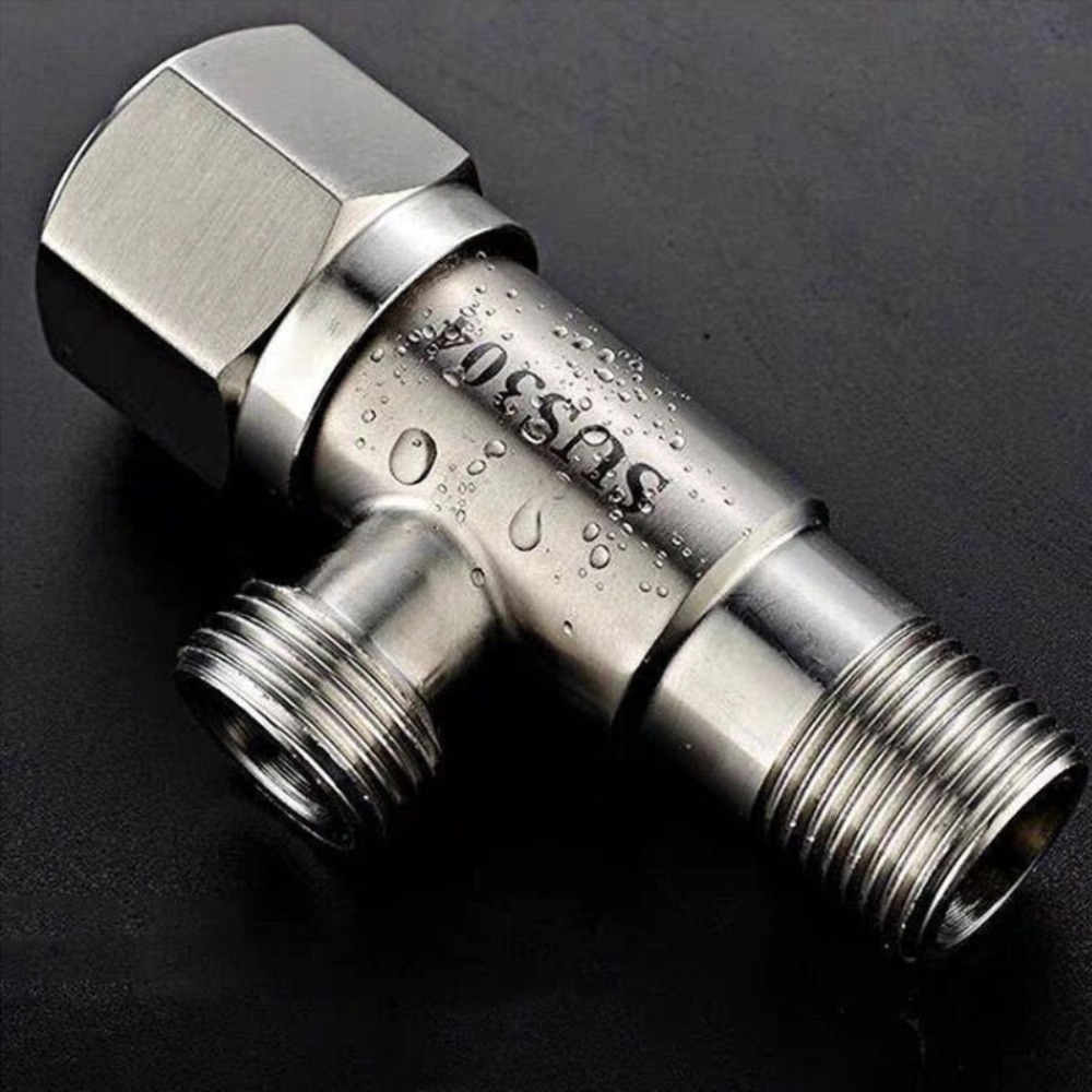 Stainless Steel Hot Cold Inlet - Toilet Fill Valve 评论和价格