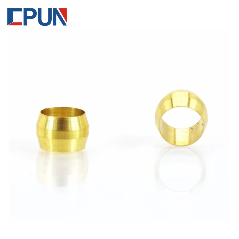 10pc Brass Double taper ferrul - Compression Fitting Brass 评论和价格