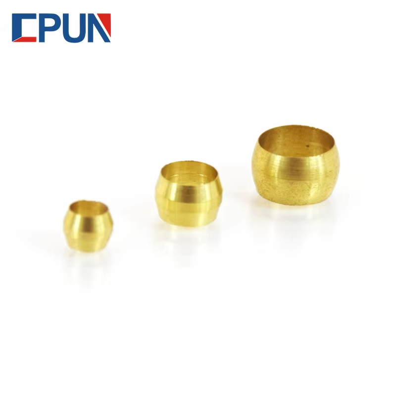 10pc Brass Double taper ferrul - Compression Fitting Brass 评论和价格