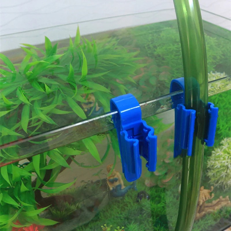 Aquarium Hose Clip 2PC, Adjust - Plastic Pipe Clip 评论和价格