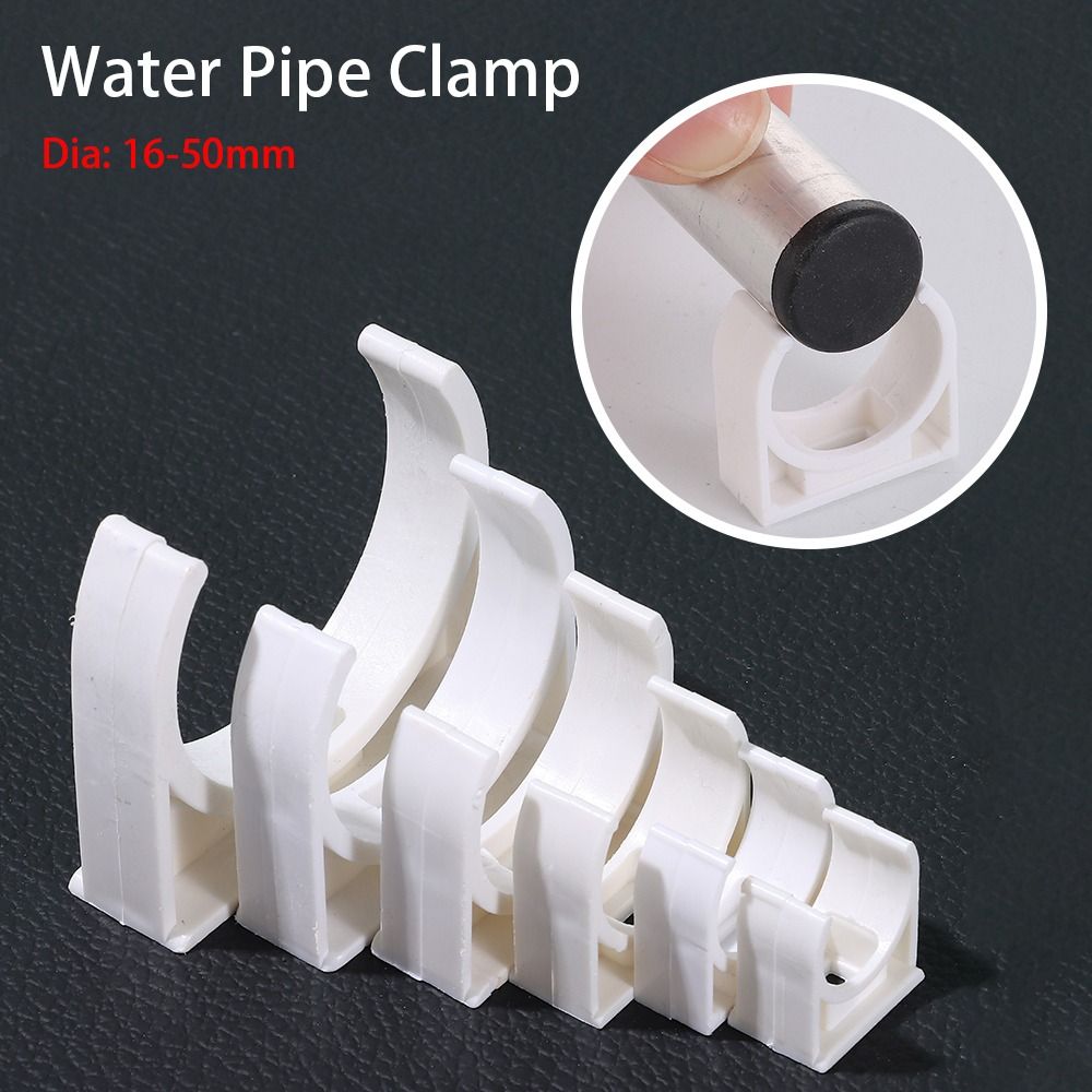 10Pcs Garden Irrigation Pipe C - Plastic Pipe Clip 评论和价格