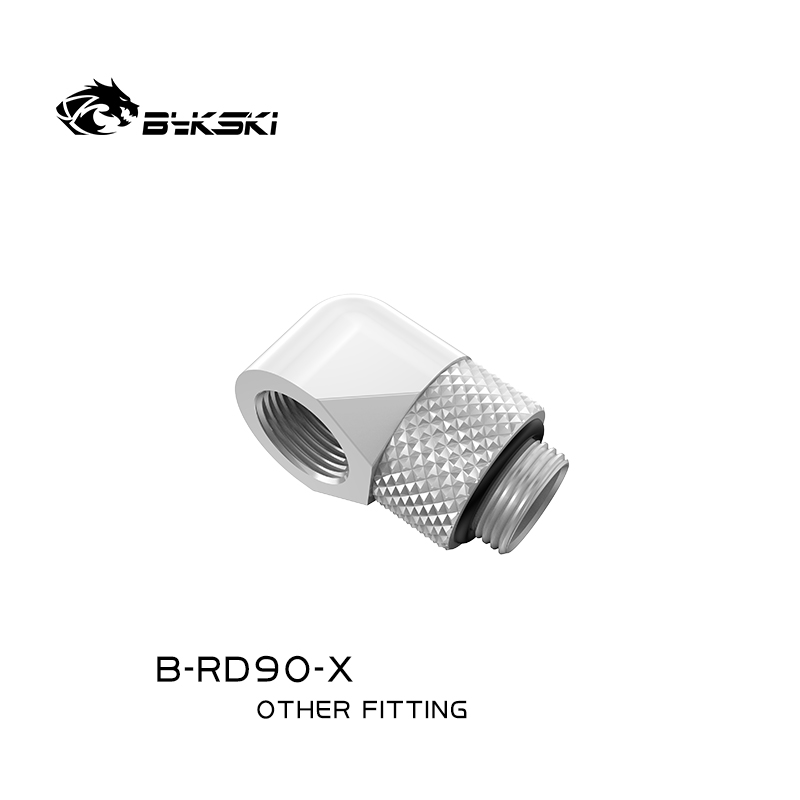 Bykski B-RD90-X 90 Degree Bras - Compression Fitting Brass 评论和价格