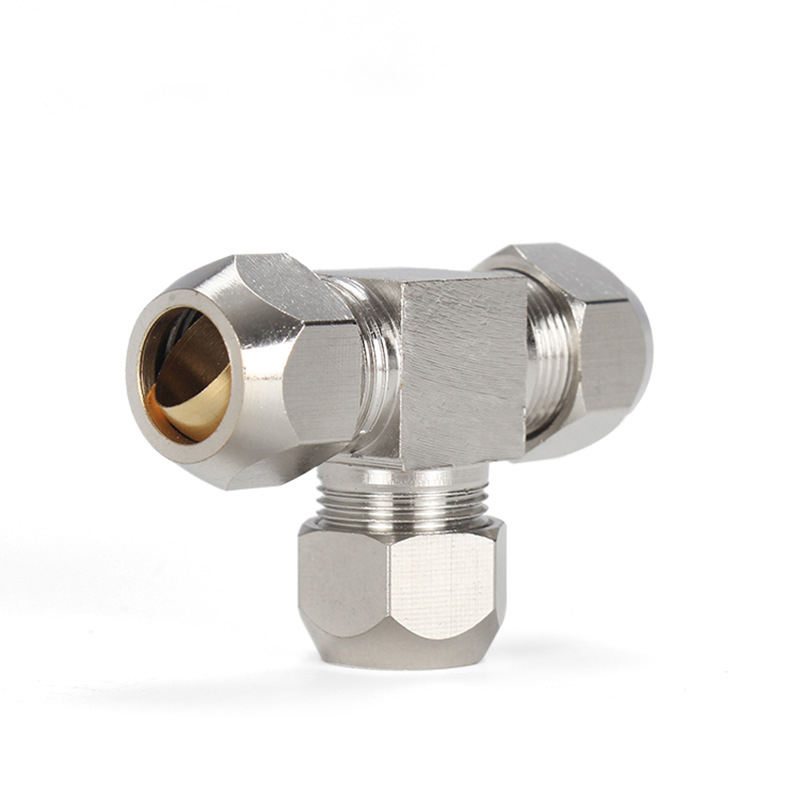 1PCS Pneumatic Fittings Brass  - Compression Fitting Brass 评论和价格