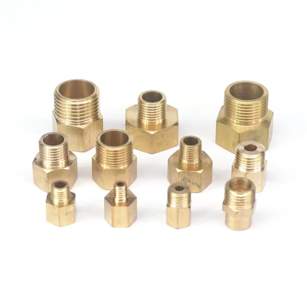 2pcs M14x1 M14x1.5 M16x1.5 Fem - Compression Fitting Brass 评论和价格