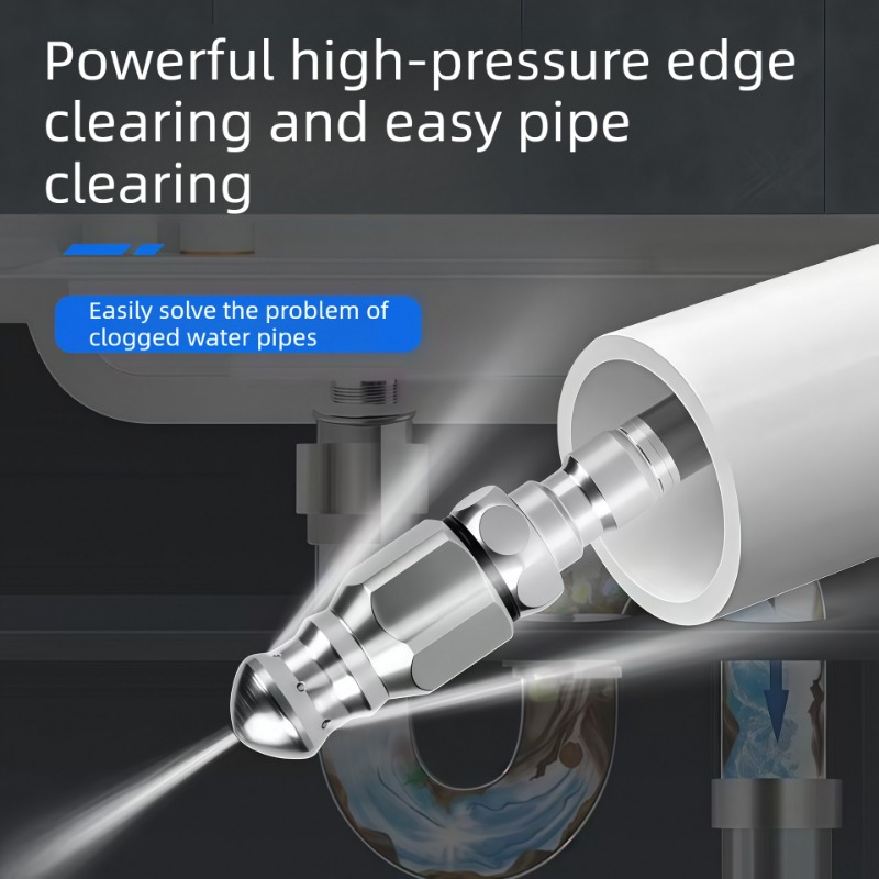 Water Jet High Pressure Spraye - Drain Pipe Clip 评论和价格