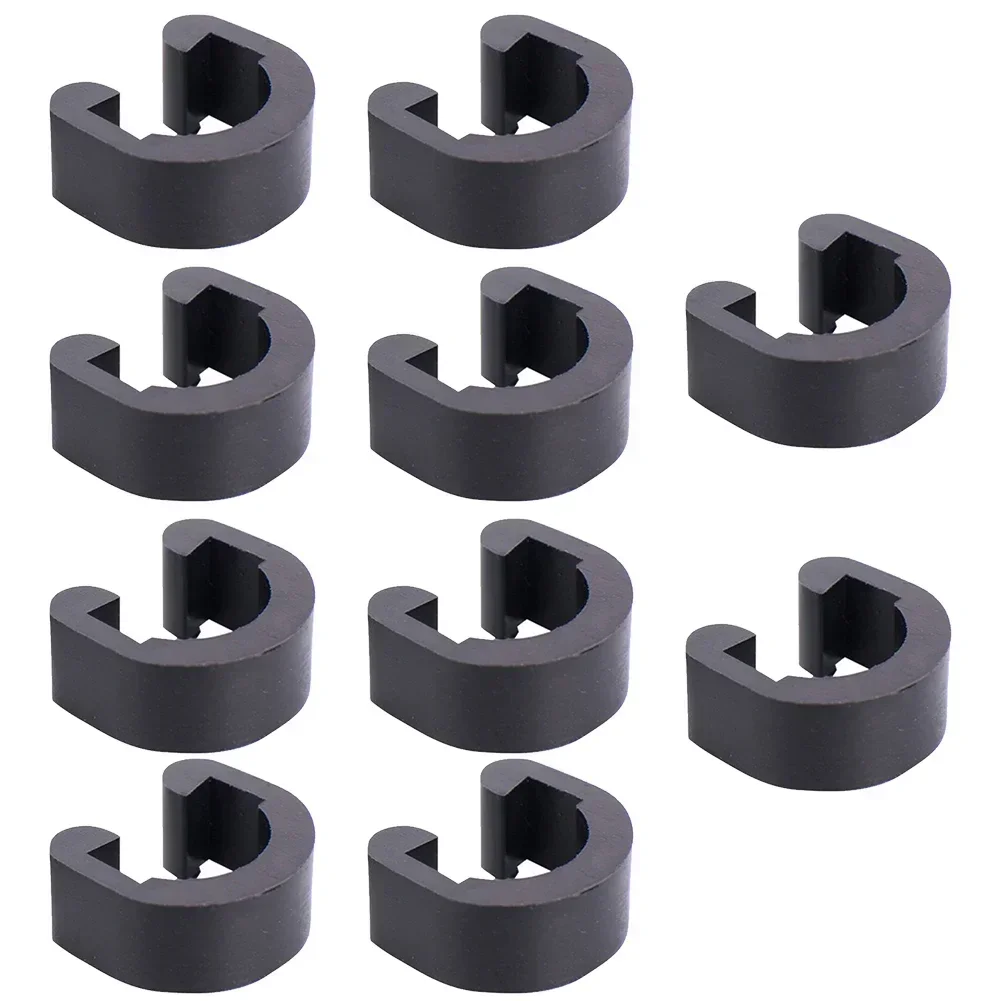 10pcs Bicycle C-Clips Buckle B - Plastic Pipe Clip 评论和价格