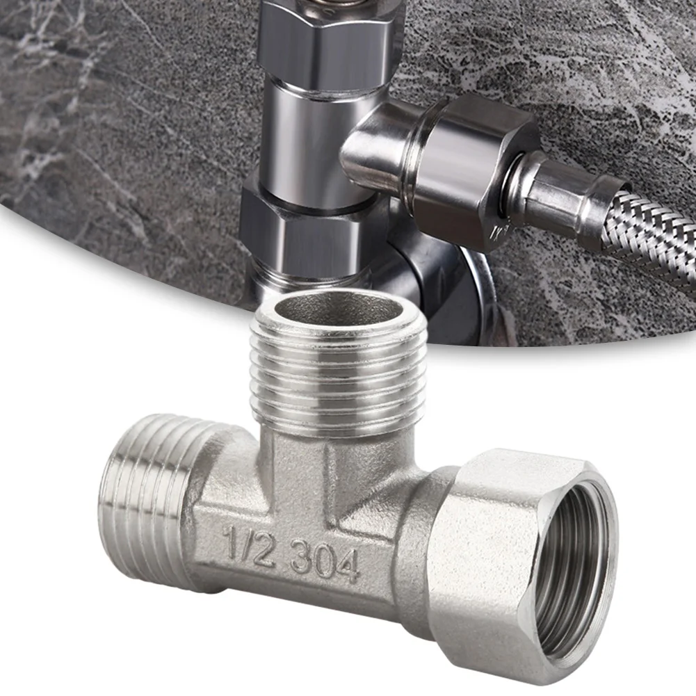 Stainless Steel T Adapter G1/  - Shower Valve Cartridge 评论和价格