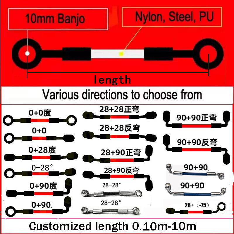 AN3 Moto Hydraulic Stainless S - Ptfe Tape Thread 评论和价格
