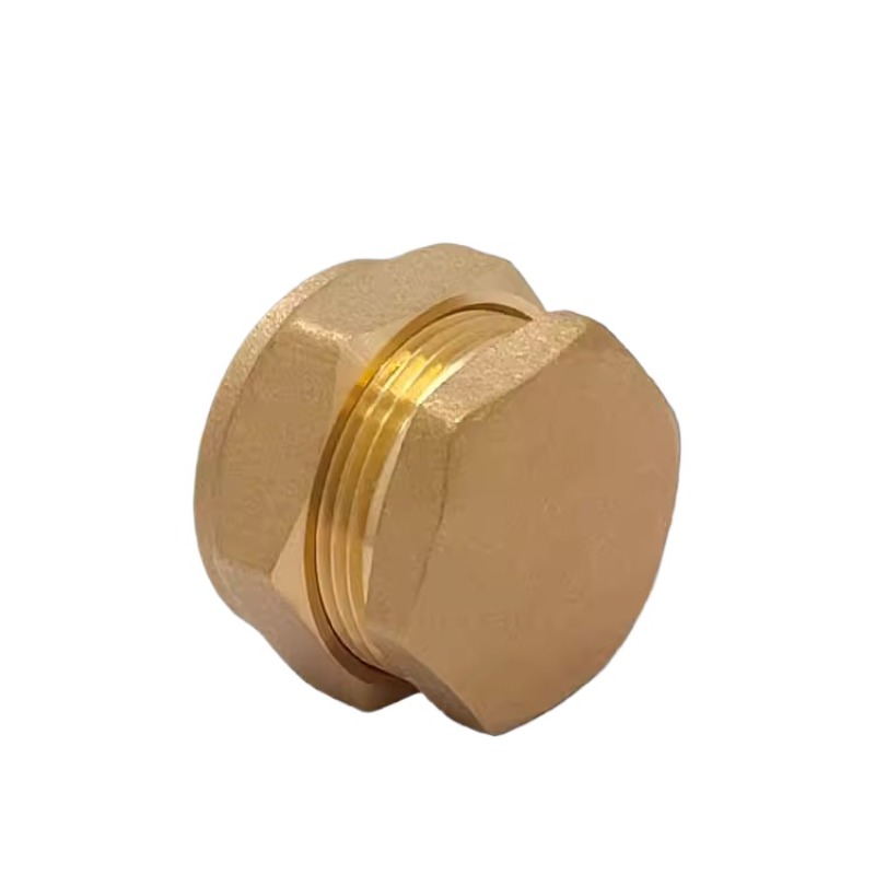 Brass Card sleeve plug 15 16 2 - Compression Fitting Brass 评论和价格