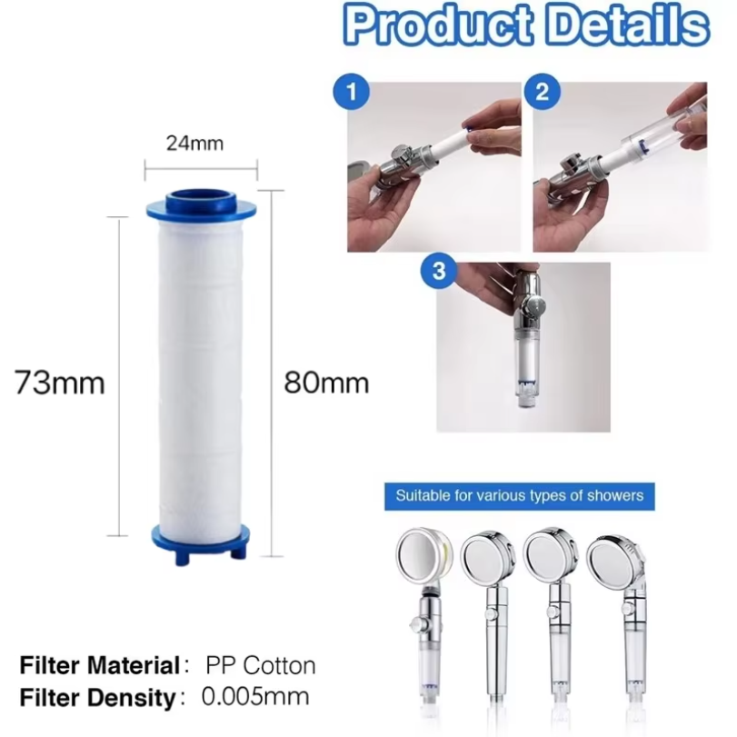 10Pcs Shower Head Replacement  - Shower Valve Cartridge 评论和价格
