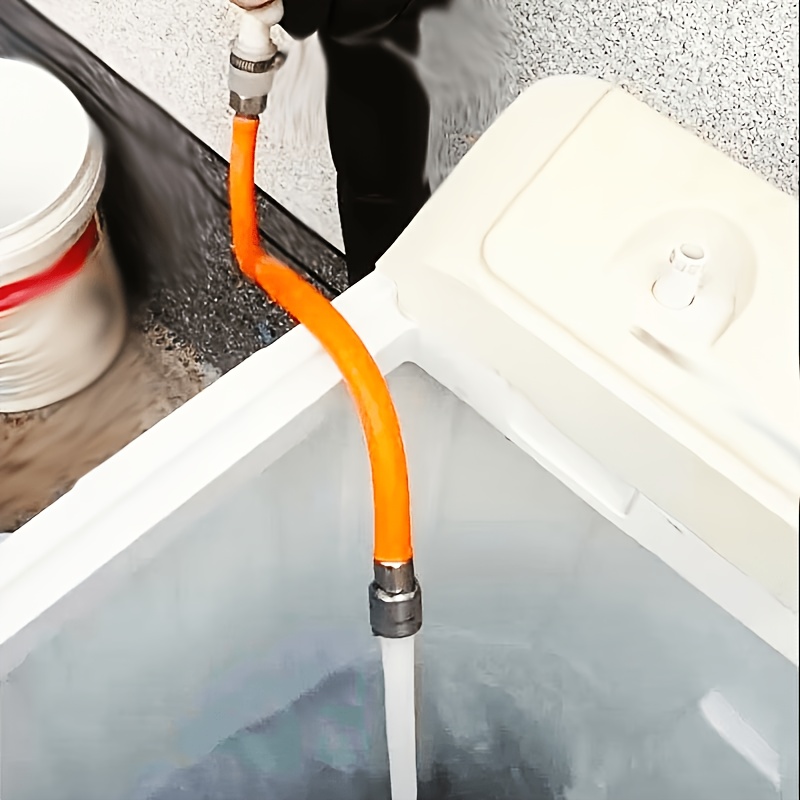 2-in-1 Foldable Faucet Extende - Flexible Hose Braided 评论和价格