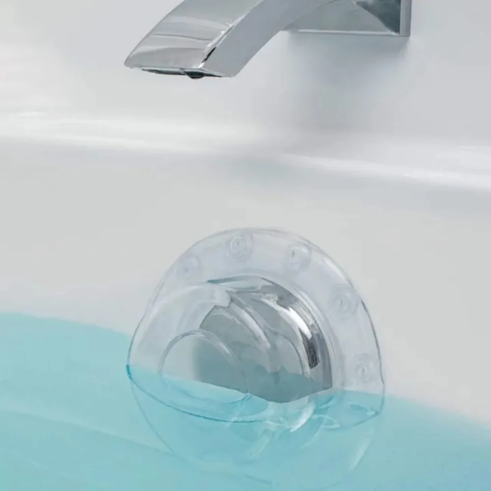 PVC Bath Overflow Drain Cover  - Drain Pipe Clip 评论和价格