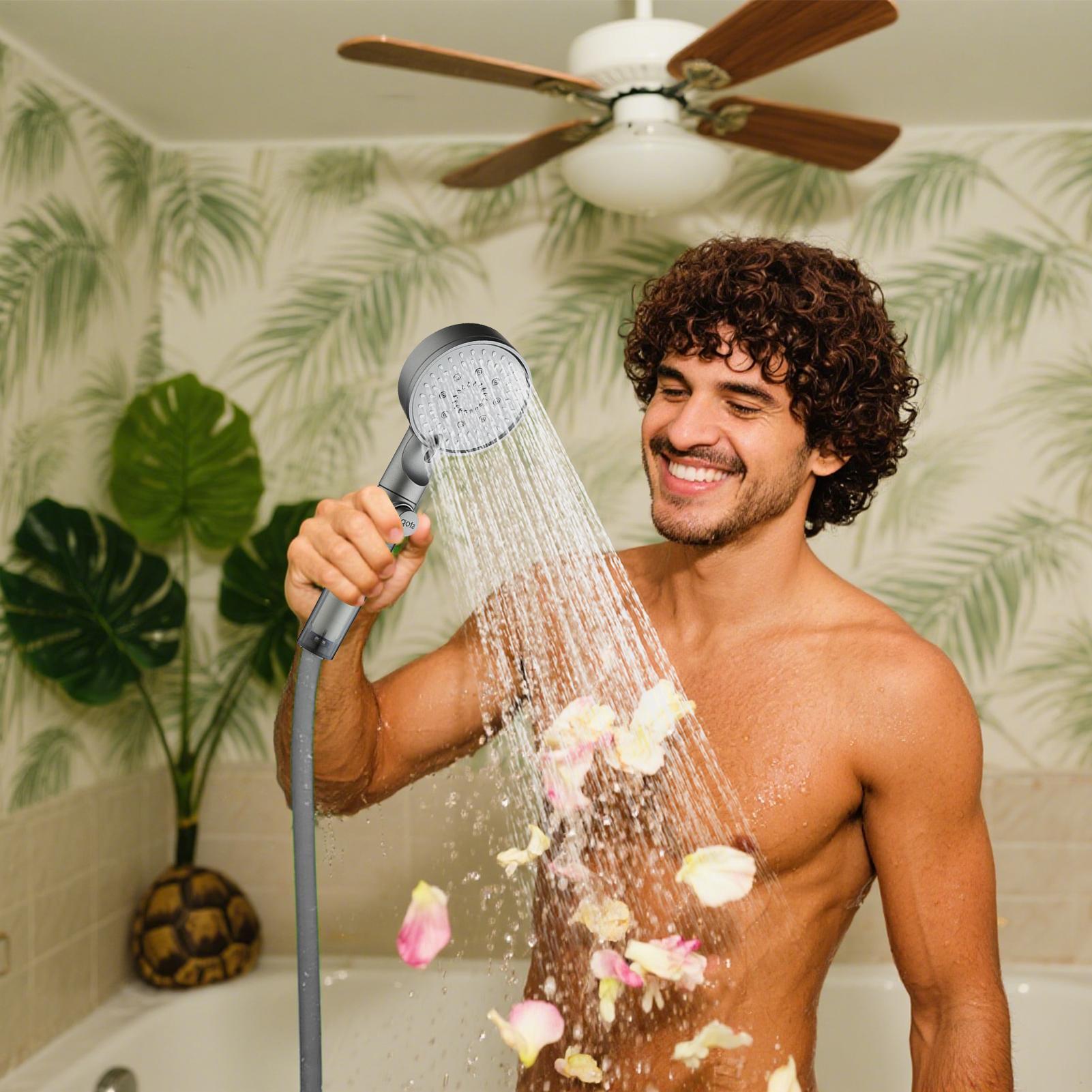 New Shower Head 5 Modes Filter - Silicone Tap Washer 评论和价格