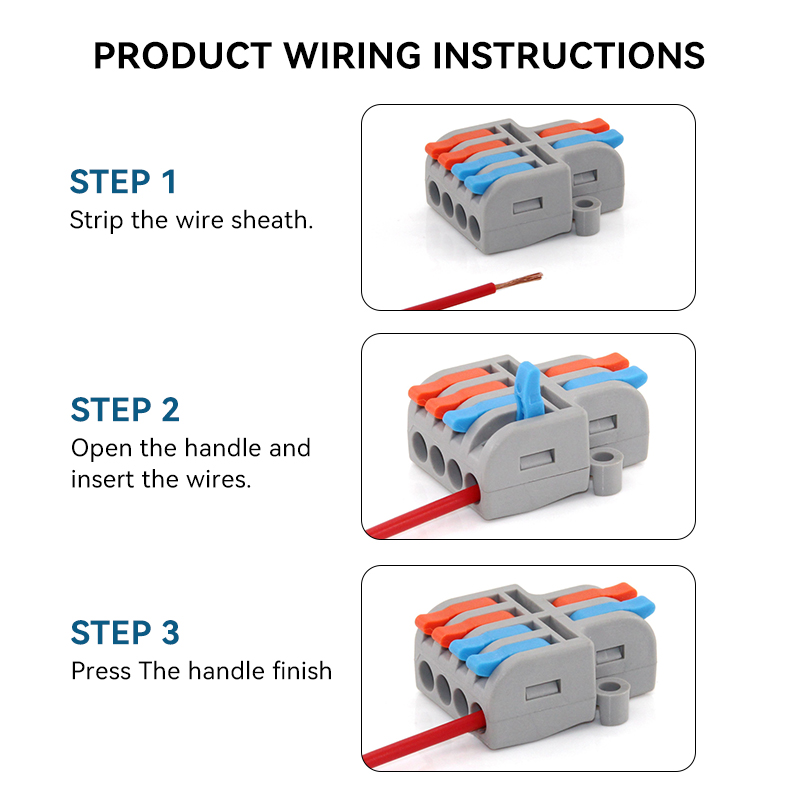 1/5/10 PCS Mini Fast Wiring Ca - Push Fit Connector 评论和价格