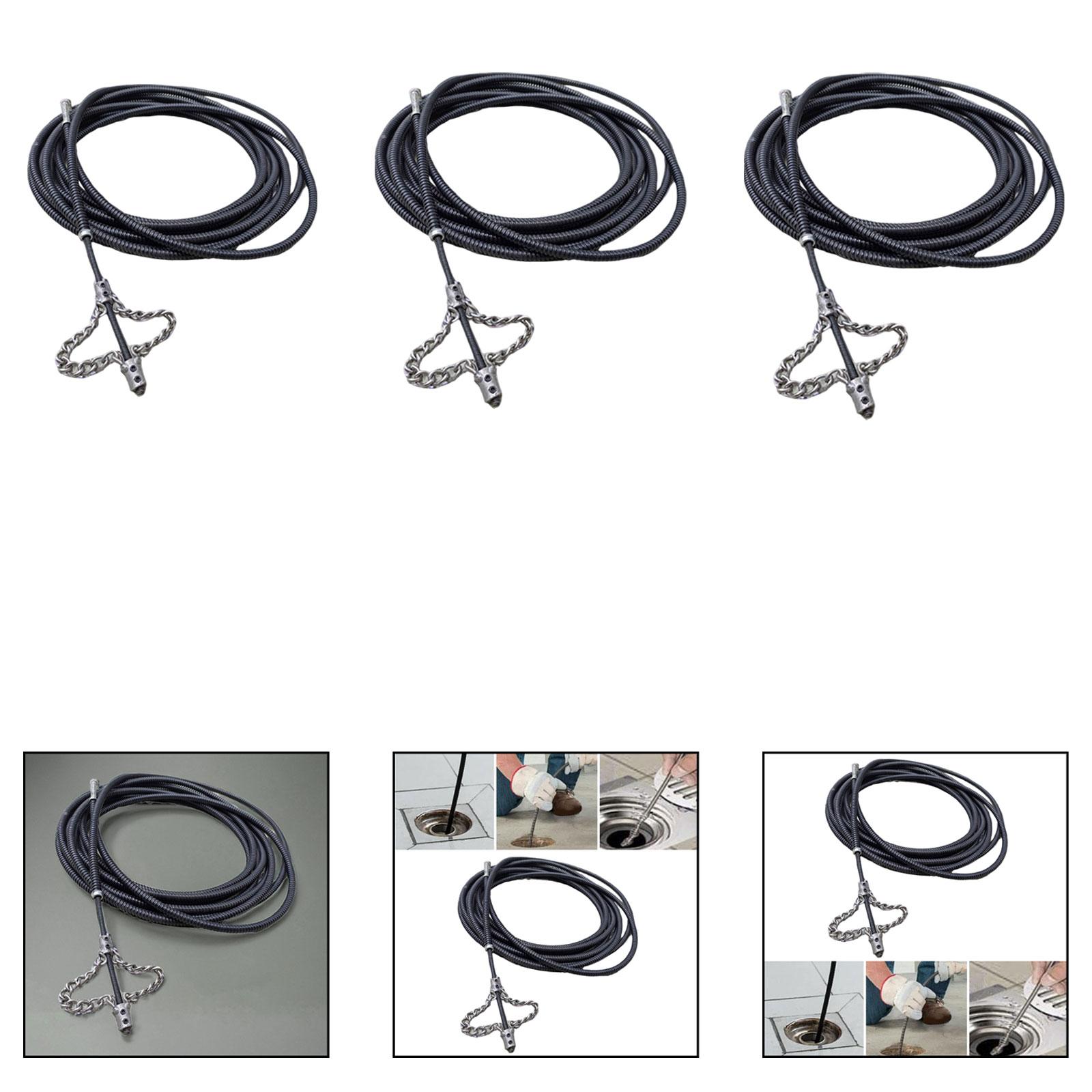 Plumbing Snake Metal Drain Cle - Drain Snake Flexible 评论和价格