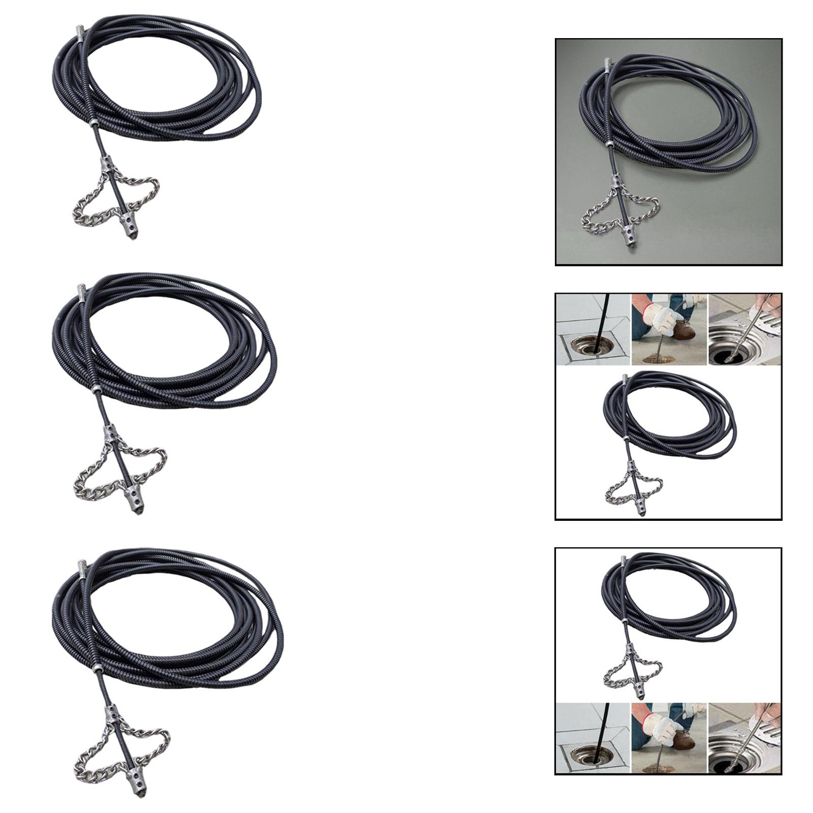 Plumbing Snake Metal Drain Cle - Drain Snake Flexible 评论和价格