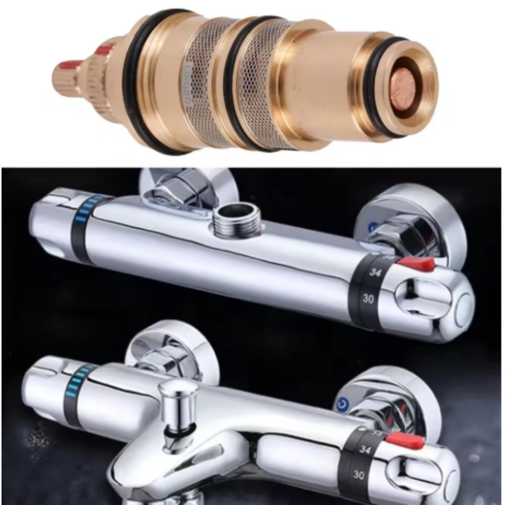 Brass Shower Thermostatic Cart - Shower Valve Cartridge 评论和价格