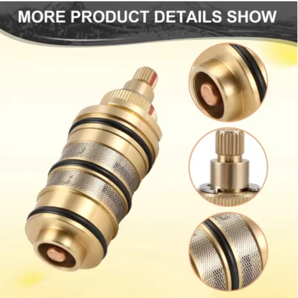 Brass Shower Thermostatic Cart - Shower Valve Cartridge 评论和价格