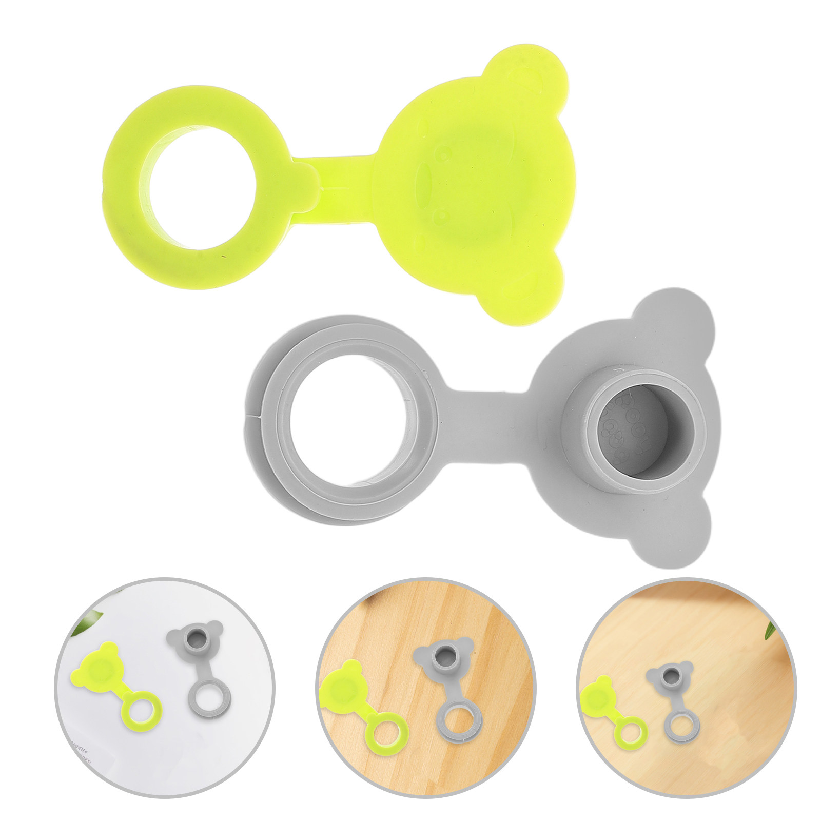 2Pcs Bath Drain Stopper - Soft - Drain Pipe Clip 评论和价格