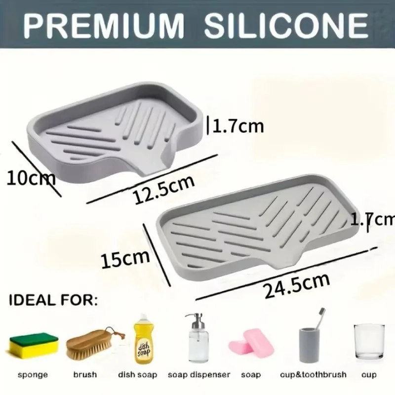 Self Draining Soap Bar Holder  - Silicone Tap Washer 评论和价格