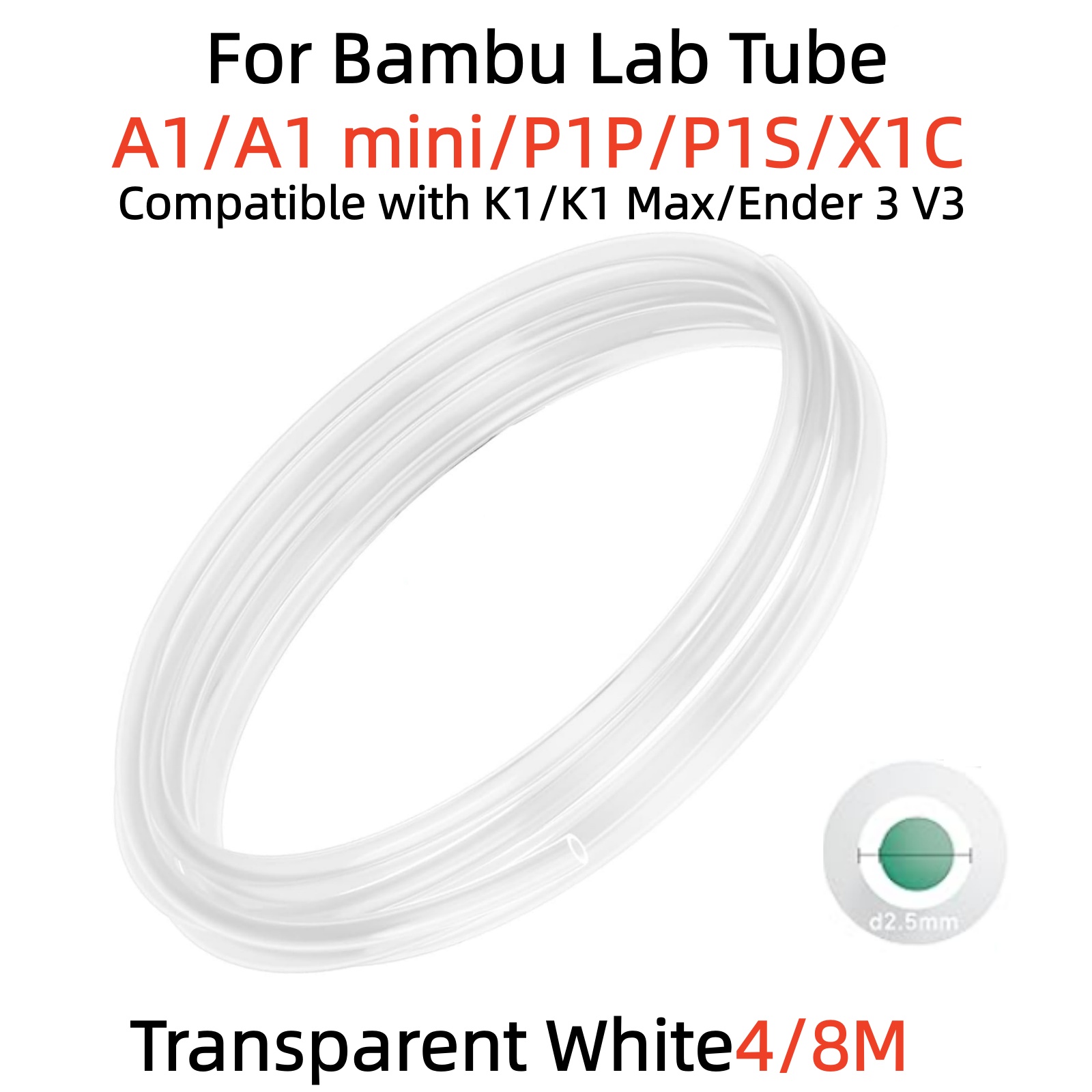 For Bambu Lab Ptfe Tube P1P AM - Ptfe Tape Thread 评论和价格