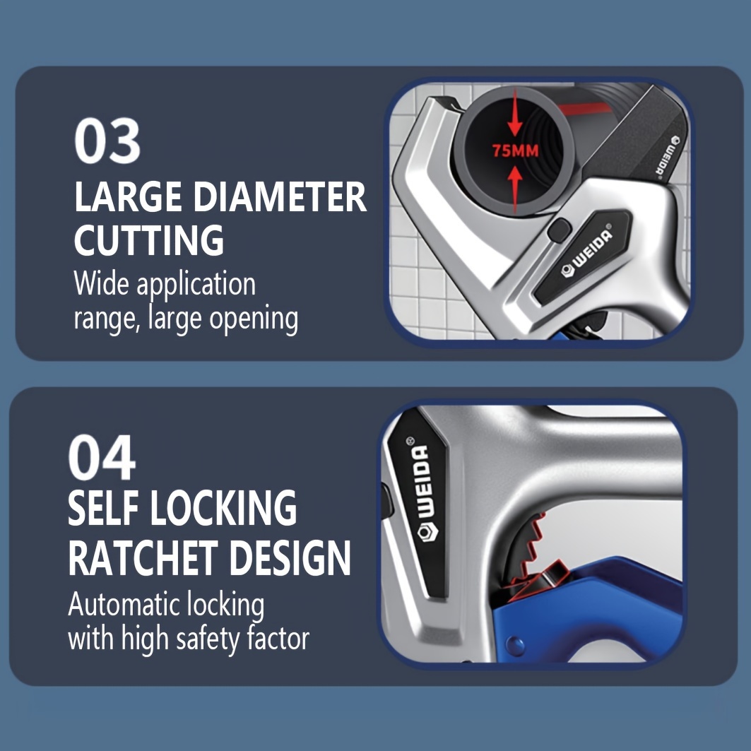 Industrial Grade Pipe Cutter 3 - Pipe Cutter Ratchet 评论和价格