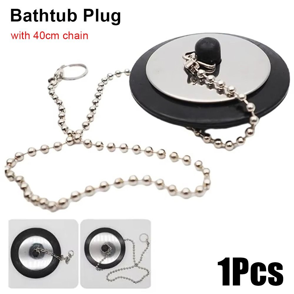 1Pcs Durable Rubber Tub Stoppe - Drain Pipe Clip 评论和价格