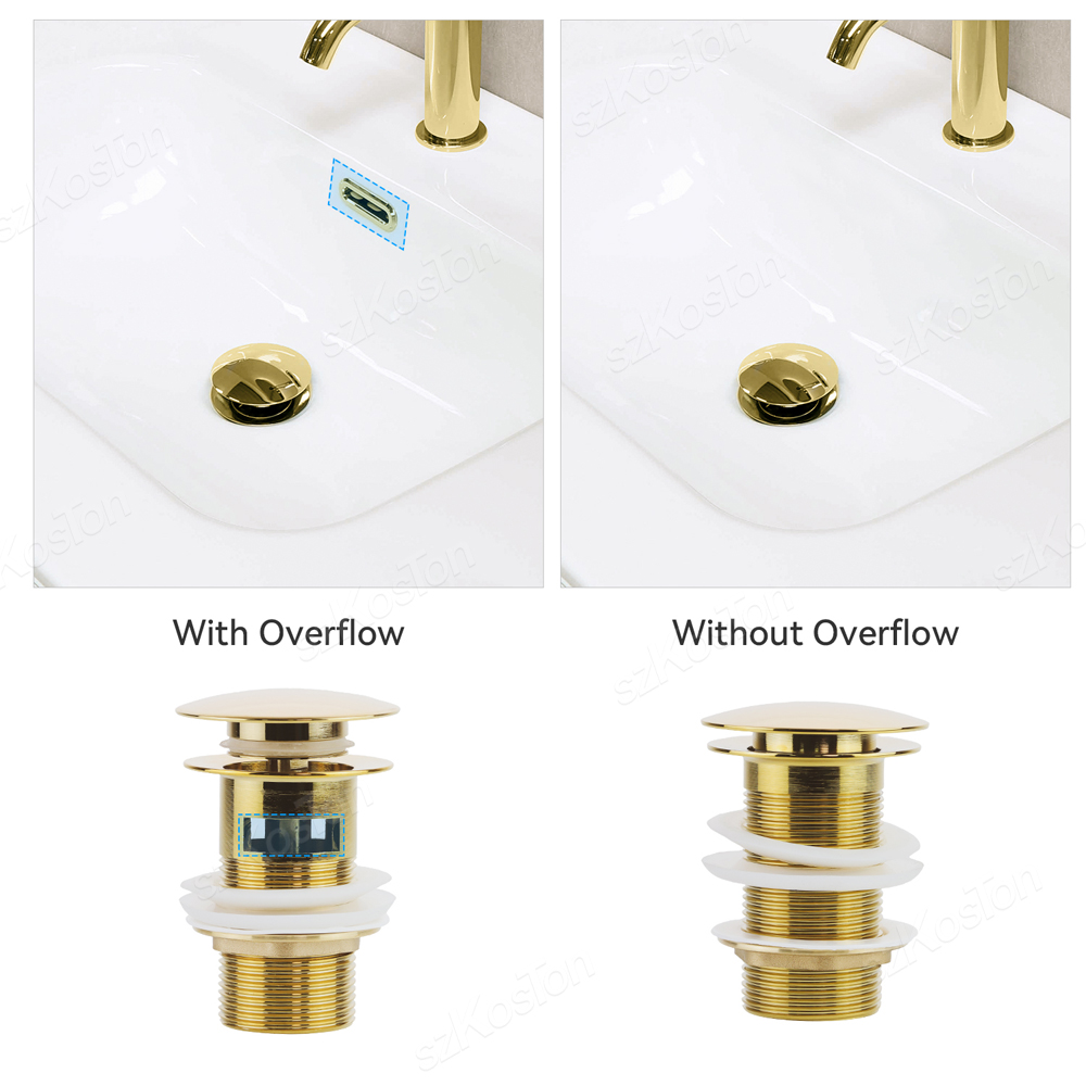 Bathroom Sink Stopper Washbasi - Overflow Pipe Clip 评论和价格