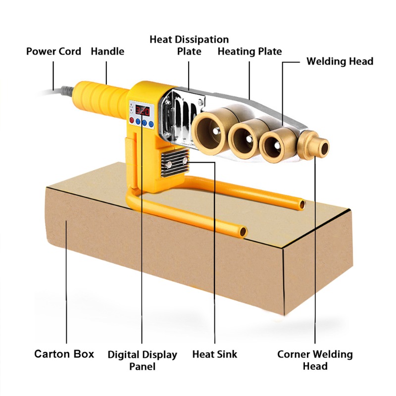 600/800/1000W Pipe Welding Mac - Pipe Freeze Spray 评论和价格