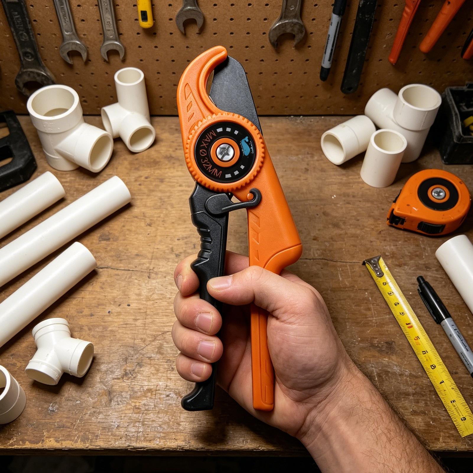 Ratcheting PVC Cutter Ergonomi - Pipe Cutter Ratchet 评论和价格