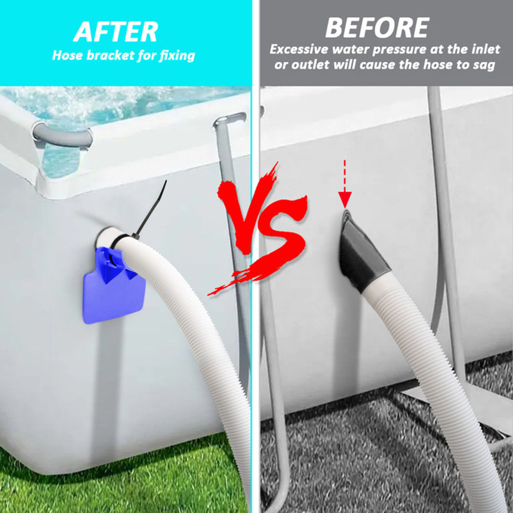 Swimming Pool Pipe Holder Moun - Plastic Pipe Clip 评论和价格