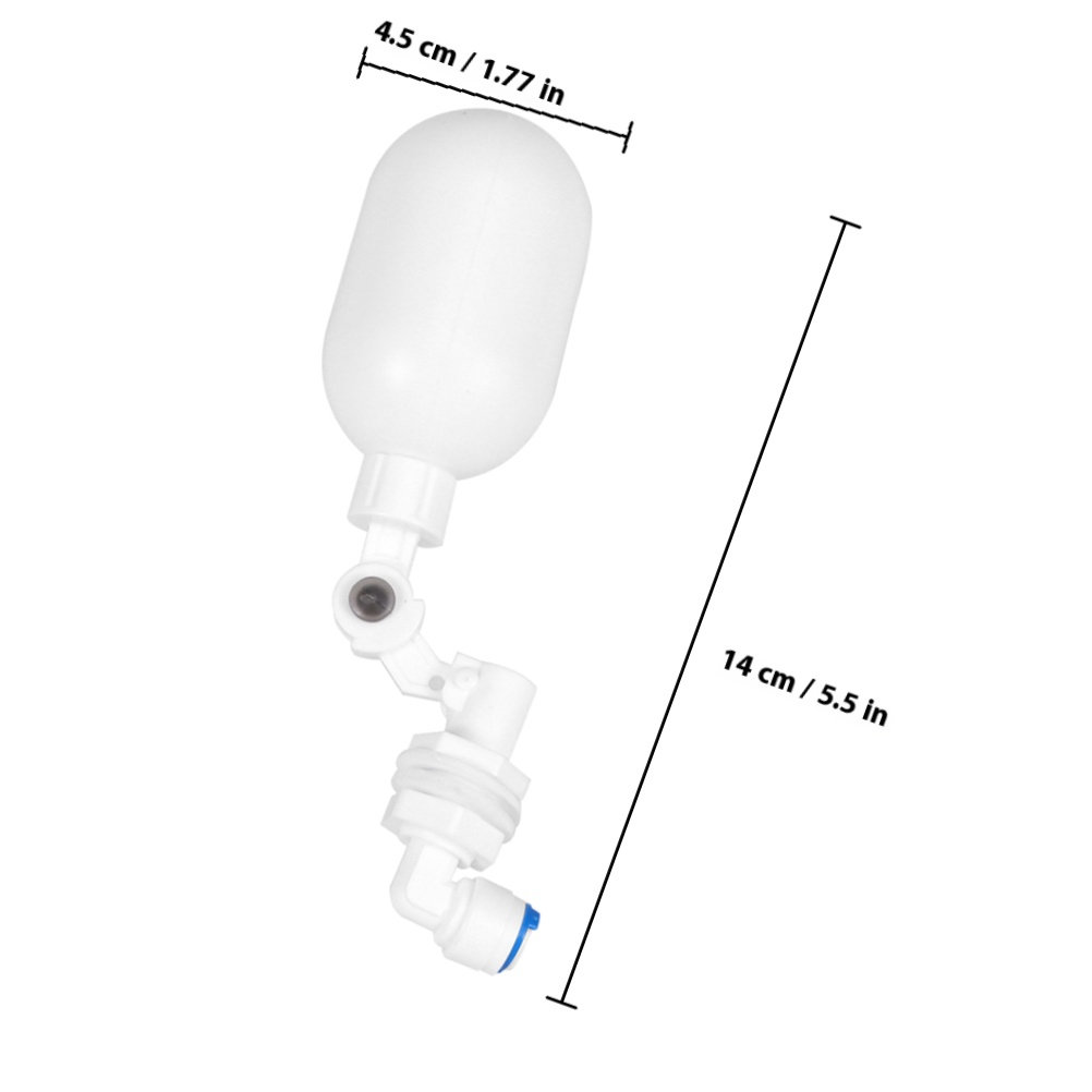 2Pcs Float Ball Valve Plastic  - Float Ball Valve 评论和价格