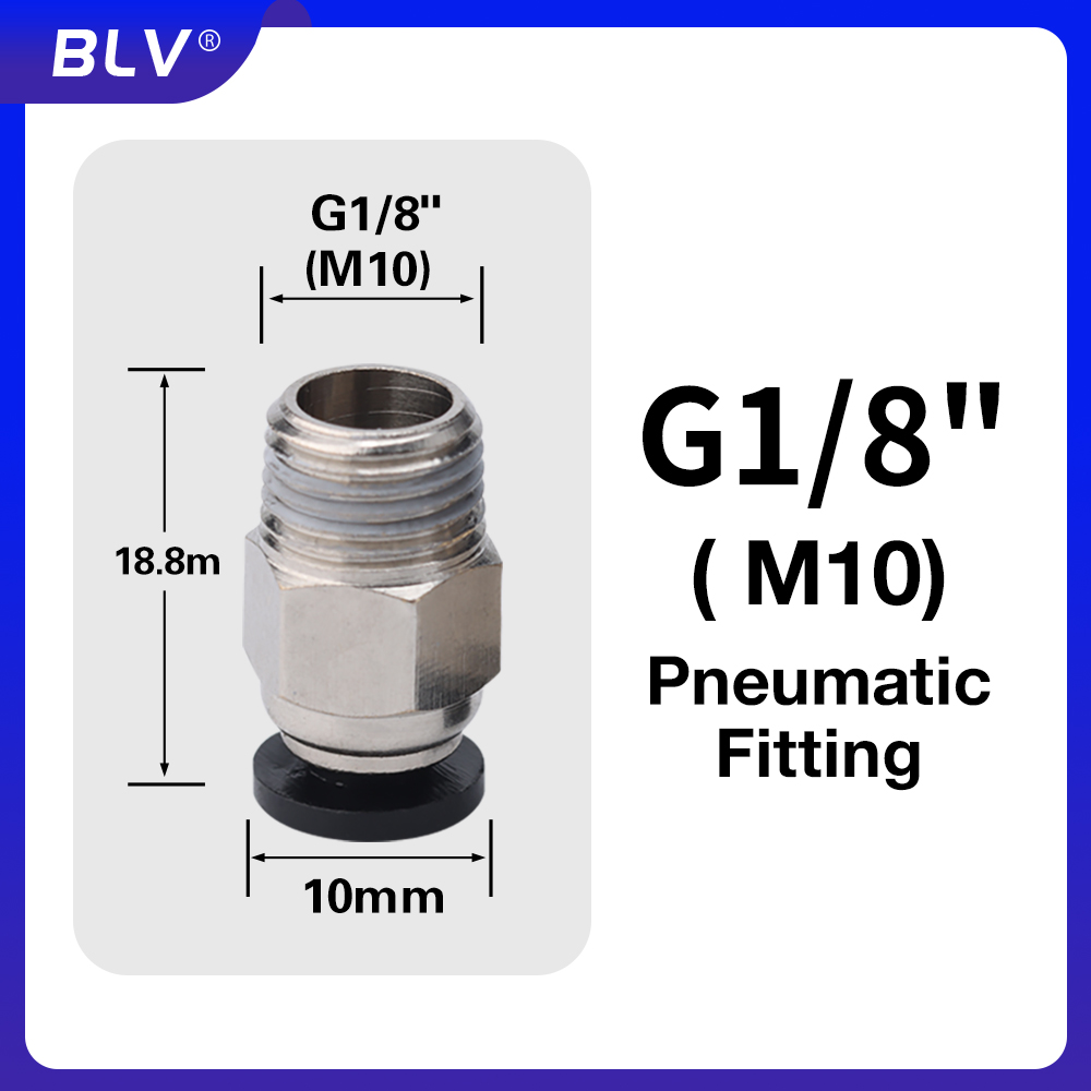 BLV® Pneumatic Fitting G1/8' / - Ptfe Tape Thread 评论和价格