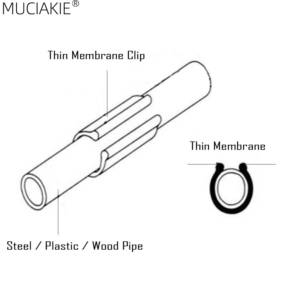30PCS 19/20/22/25/32MM Garden  - Plastic Pipe Clip 评论和价格