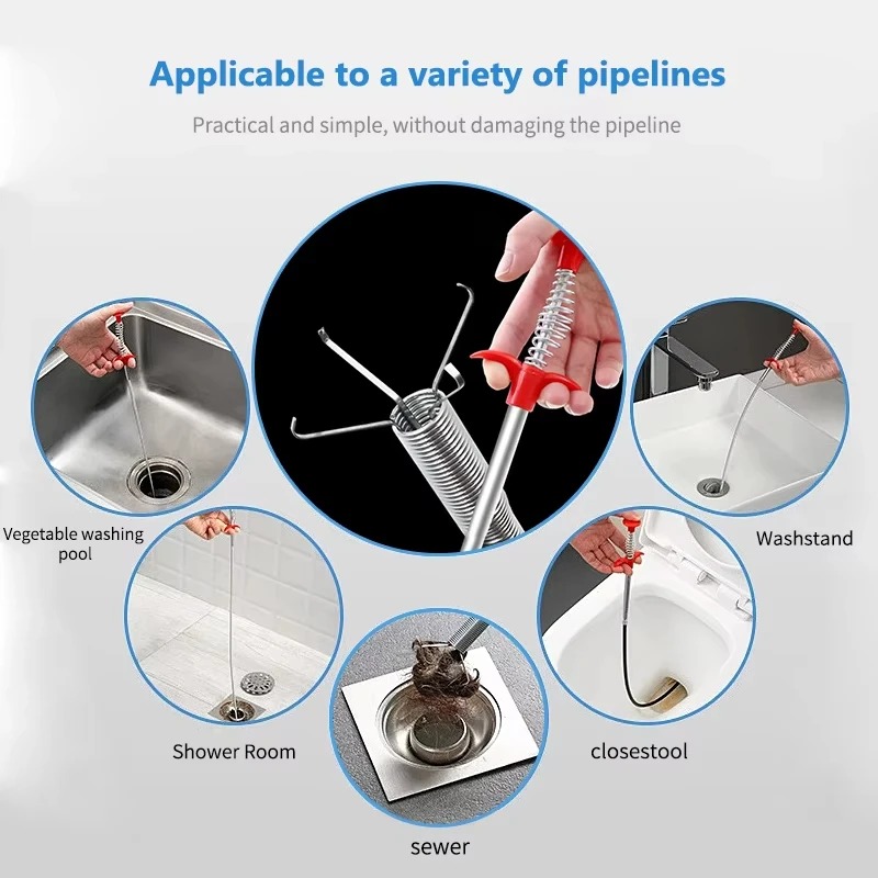 Flexible Spring Snake Drain Pi - Drain Snake Flexible 评论和价格