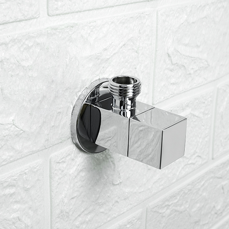 Brass Angle Valve Chrome Black - Toilet Fill Valve 评论和价格