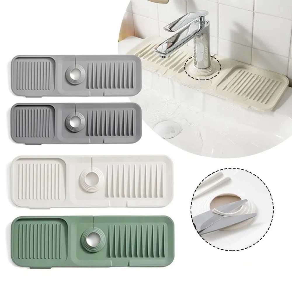 Portable Silicone Faucet Mat 3 - Silicone Tap Washer 评论和价格